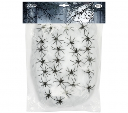 Zirnekļa tīkls ar zirnekļiem (500 g)