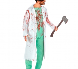 Zombiju ķirurga kostīms (XL)