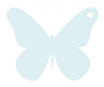 Бабочки для желаний / синие (20 шт.)