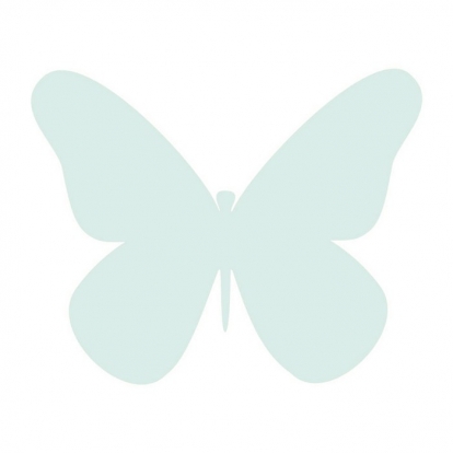 Бабочки, голубые (20 шт. / XС)