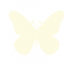Бабочки, шампанского цвета (20 шт. / Л)