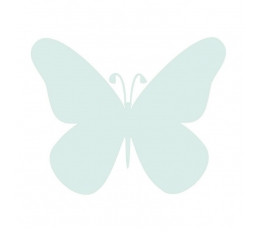 Бабочки, синий (20 шт. / Л)
