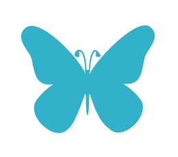 Бабочки, темно-синий (20 шт. / Л)