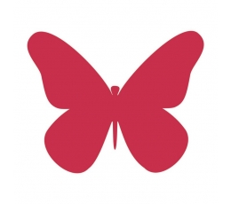 Бабочки, ярко-красный цвет (20 шт. / XС)