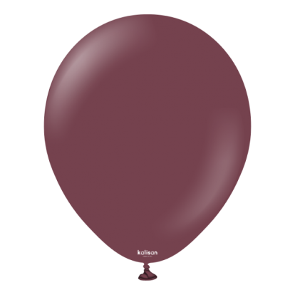 Латексный шар "Kalisan Standard Burgundy" (45 см)
