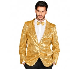 Блестящий пиджак, золотой (L)