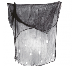 Большая портьера, черная (200х500 см)