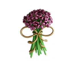 Большой букет цветов из воздушных шаров (20 шт.)