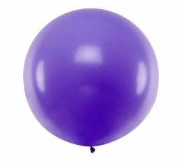 Большой воздушный шар, фиолетовый (1 m/Party Deco)