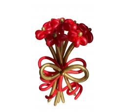 Букет цветов из воздушных шаров (7 цветов)