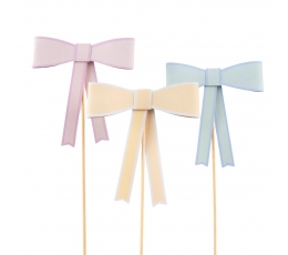 Булавки-украшения "Пастельные ленты" (3 шт./22 см)