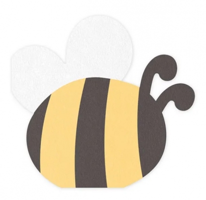 Cалфетки в форме "Пчела" (12 шт.)