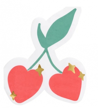 Cалфетки в форме "Вишни" (12 vnt.)