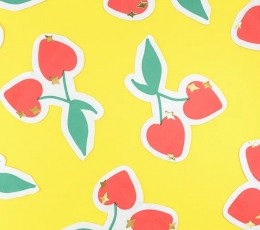 Cалфетки в форме "Вишни" (12 vnt.) 1