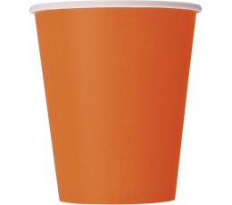 Чашки, оранжевые (14 шт./270 мл.)