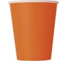 Чашки, оранжевые (14 шт./270 мл.)