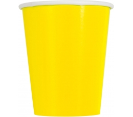 Чашки, желтые (8 шт./270 мл)