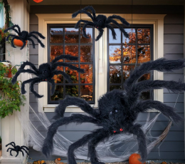 Украшение "Большой паук (200 см)" 2