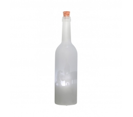 Декоративная бутылка с лампочкой "Дед Мороз" (30 см)