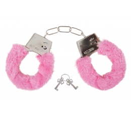 Декоративные наручники, розовые