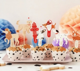 Декоративные шпажки "Щенки" (7 vnt.) 1