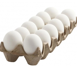 Декоративные яйца Creativ, белые, 12 шт.