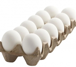 Декоративные яйца Creativ, белые, 12 шт.