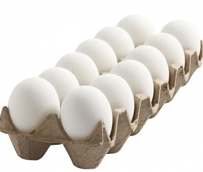 Декоративные яйца Creativ, белые, 12 шт.