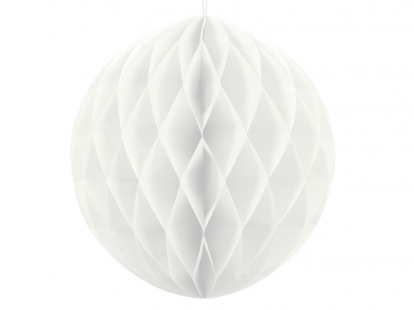 Декоративный шар, белый (20 см)