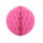 Декоративный шар, розовый  (20 см)