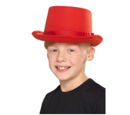 Детская шляпа, красная