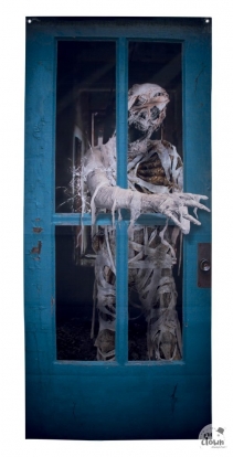 Дверное украшение-постер "Зомби" (180х80 см)