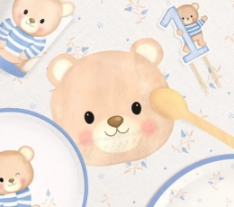 Фигурные салфетки «Мишка Тедди» (20 шт.) 1