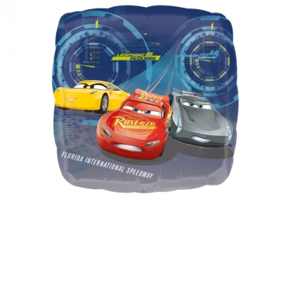 Фольгированный шар "Cars 3" (86x81см)