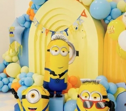 Фольгированный воздушный шар "Minion Tim" (40x100 см) 1 Фольгированный воздушный шар "Minion Tim" (40x100 см) 1