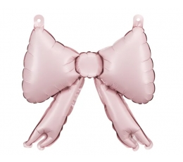 Фольгированные воздушные шары-декорации "Розовая лента" (5 шт./25x25 см)