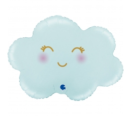 Фольгированный шар "Голубое облако" (61 см) 