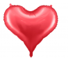 Фольгированный шар "Красное сердце" (75x64 см) 