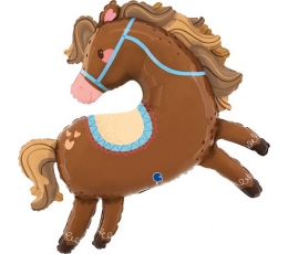 Фольгированный шар "Милая лошадка" (94 см)