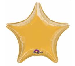 Фольгированный шар на палочке "Звезда" (13 см)