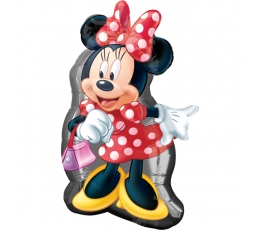 Фольгированный шар в форме "Minnie Mouse" (48 × 81 см)