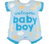 Фольгированный шар "Welcome Baby Boy" (66 см) 