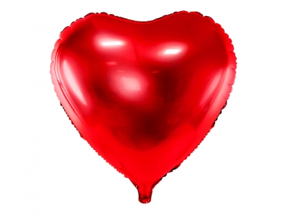 Фольгированный шарик "Красное сердце" (61 см)