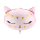 Фольгированный шарик "Розовый кот" (48 х 36 см)
