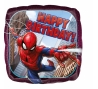 Фольгированный шарик "Spider Man-Happy birthday"