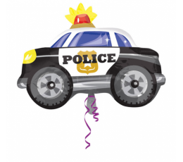 Фольгированный шарик в форме  "Полицейской машины"