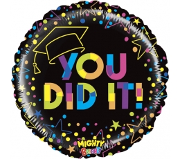 Фольгированный шарик "You did it!" (53 см)