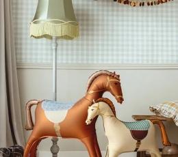 Фольгированный воздушный шар  "Оседланная лошадь" (112x97 см) 1