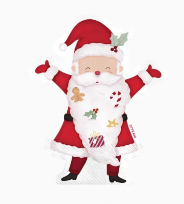 Салфетки "Santa Claus" (20 шт./40 x 32 см)