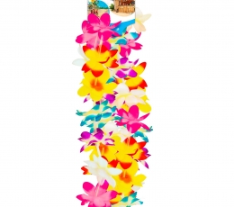 Гавайская цветочная гирлянда, разноцветная (3 м.) 1